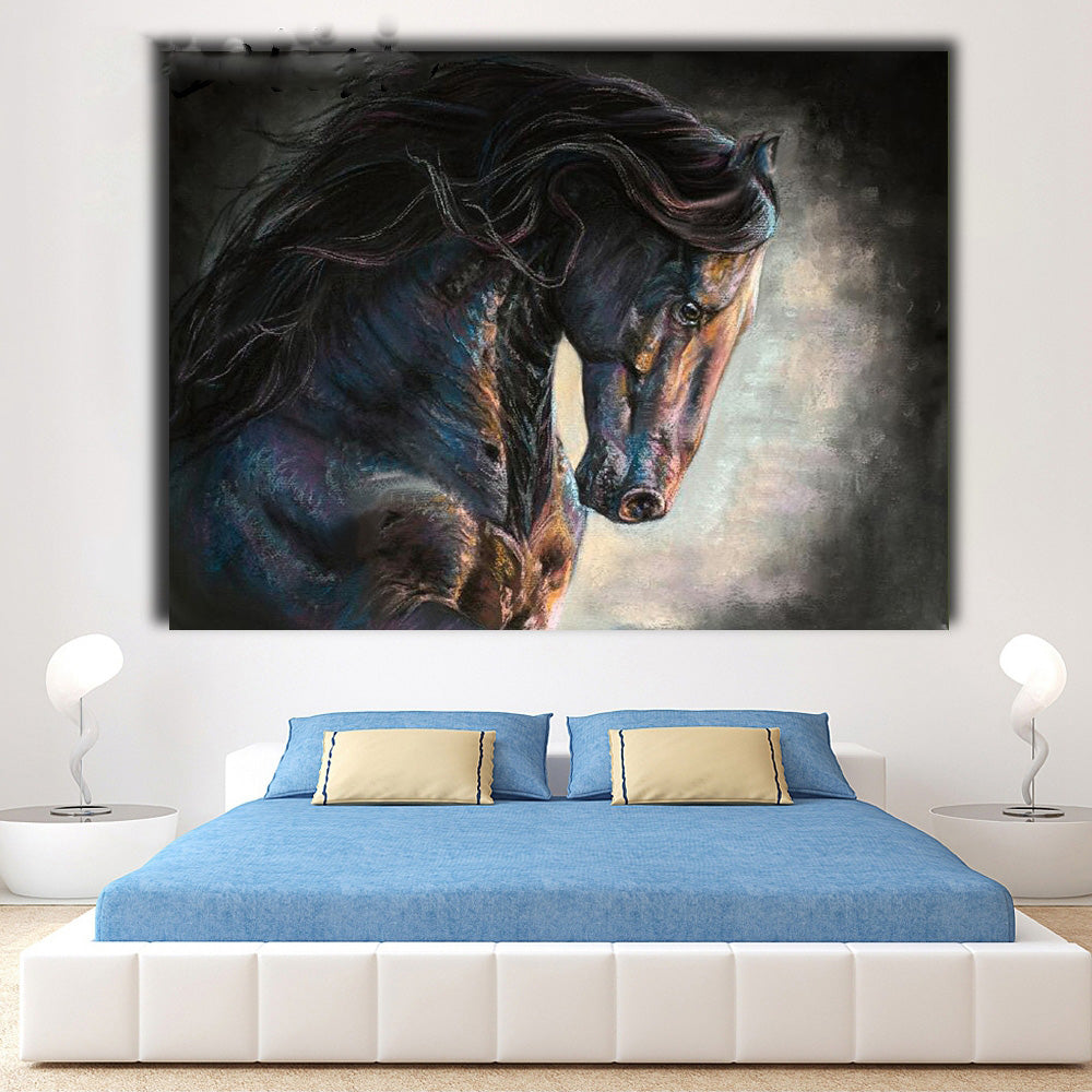 Transform Your Space with Home Fashion Animal Canvas Painting